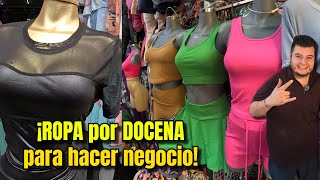 ¡ROPA BARATA en el centro se la Ciudad de México 👕👖ROPA POR MAYOREO 🩳👗 [upl. by Simson]