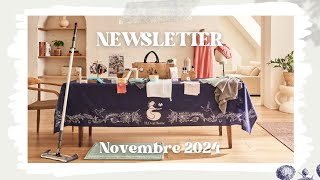 NEWSLETTER Novembre 2024  Infos promos et table du mois par Marine votre conseillère H2O at home [upl. by Tomchay310]