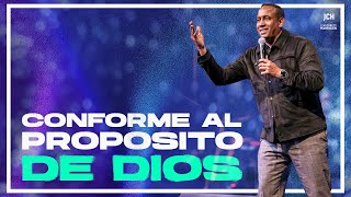 Conforme al Proposito de Dios  Pastor Juan Carlos Harrigan [upl. by Llerreg]