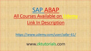 SAP ABAP Editable ALV Report Part 7 [upl. by Airrehs299]