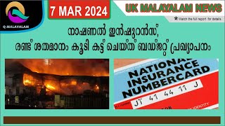 Q MALAYALAM UK NEWS HD [upl. by Byran252]