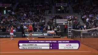 NightSession 25 April 2012  Porsche Tennis Grand Prix 2012 [upl. by Suellen]