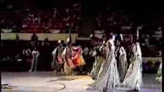 Powwow Team Dancing  Native American Indian Pt 1 [upl. by Ahen]