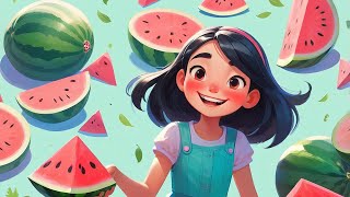 Wonderful Watermelon  Fruit Nursery Rhymes  Tiny Tunes [upl. by Burck117]