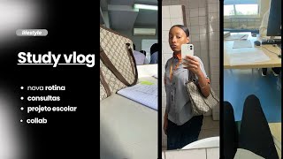 A few days studying with me Estudando comigo por alguns dias vlog studyvlog collab college [upl. by Giliana]