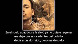 Romeo Santos  Soberbio lyric  letra [upl. by Eiromem]