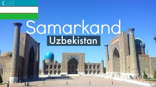 4K Samarkand Uzbekistan  The Crown Jewel of the Silk Road  City Tour  Samarqand shahriga sayohat [upl. by Guyon]