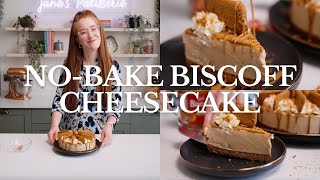 Biscoff Cheesecake Recipe  Jane’s Patisserie [upl. by Yruam]