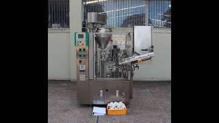 Automatic Tube Filler Tonazzi Colibri 601 18919 [upl. by Lejeune519]