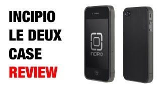 Incipio Le Deux Case Review for iPhone 4 amp 4S [upl. by Airad307]