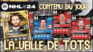 Dernière journée avant TOTS  Contenu du jour du Mercredi 27 mars 2024 sur NHL 24 TOTW QC  FR [upl. by Ahsinnor]