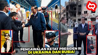 HEBAT Bertaruh Nyawa Demi Melindungi Presiden Pengawalan Super Ketat Jokowi Dari Ukraina ke Rusia [upl. by Ayor675]