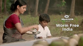 Worm Free India  A Mankind Pharma Initiative [upl. by Rtoip]