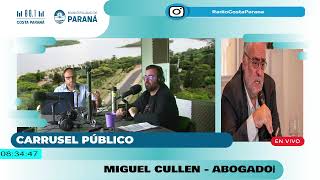 Causa Urribarri a la Corte Suprema  El abogado defensor Miguel Cullen en CarruselPúblico [upl. by Nyrem]