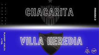 Chacarita vs Villa Heredia  PLAYOFF VUELTA 4 TOS AFA PRIMERA D 2024 [upl. by Miche769]