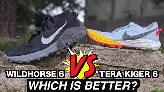 NIKE WILDHORSE 6 VS TERRA KIGER 6 REVIEW [upl. by Lebama]