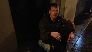 John is from Scotland sleeping rough in London He has a drinking problem and needs help [upl. by Mcclenaghan345]