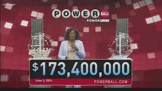 Powerball Numbers June 3 2024 [upl. by Herzig]