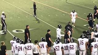 Escondido Charter Football 2024 Season Opener vs Montgomery 8302024 [upl. by Aihsot]