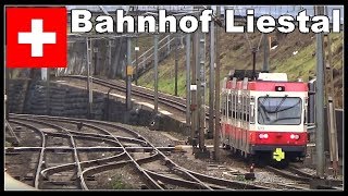 Bahnhof Liestal Basel Landschaft Schweiz 2017 [upl. by Dnomra]