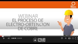 Webinar Proceso de Electro Obtención de Cobre [upl. by Yerbua]