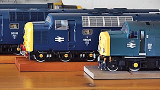 Heljan O gauge lone up featuring Class 37 40 45 50 and 55 1089p [upl. by Airom]