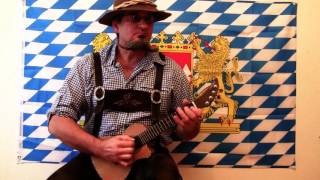 Bayerischer Defiliermarsch Ukulele Version [upl. by Latrina26]