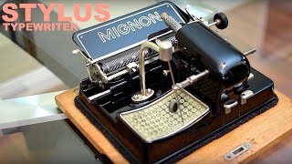 PART 1 Rare 1923 Mignon 4 Typewriter [upl. by Hamal156]