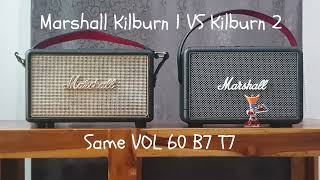 เปรียบเทียบเสียง Marshall Kilburn 1 VS Kilburn 2 [upl. by Aleek29]