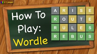 How to play Wordle [upl. by Montagna]