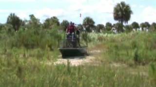 Airboating LAKE OKEECHOBEE [upl. by Nosremaj93]