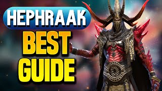 HEPHRAAK  BUILD amp GUIDE for A CRAZY UNIQUE NUKER [upl. by Madel680]