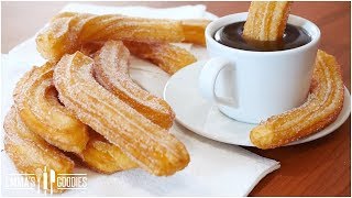 Homemade Churros Recipe 2 ways  With amp Without Piping Bag [upl. by Abana]