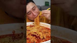 ASMR Eating Spicy Noodles MUKBANG [upl. by Kenton442]