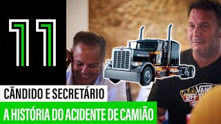 CÂNDIDO E SECRETÁRIO A história do acidente de camião [upl. by Ainitsirhc]