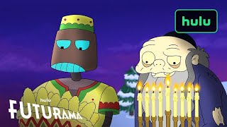 Futurama  Season 11 Episode 6  A Holiday for Everyone with Kwanzaabot Sneak Peek  Hulu [upl. by Enyedy]