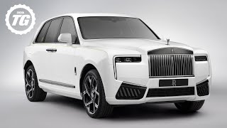 FIRST LOOK New RollsRoyce Cullinan – Upgrading The World’s Most Luxurious SUV [upl. by Erodroeht]