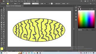 Adobe Illustrator Boya fırçalarının Eğitimleri [upl. by Godwin]