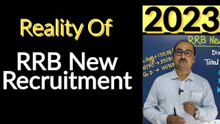 RRB New Recruitment Update 2023 [upl. by Toomay]