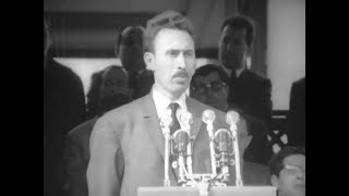 خطاب الرئيس بومدين الرافض لهزيمة 1967 Discours du président Boumediene rejetant la défaite de 1967 [upl. by Gar]