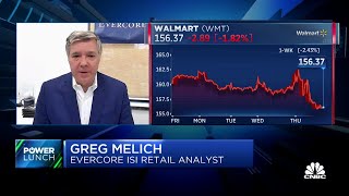 Evercore ISIs Greg Melich is bullish on Walmart [upl. by Eleonora]