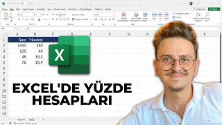 Excelde Yüzde Hesaplama  Excelde İndirimli Fiyatı Hesaplama excel [upl. by Thebault]