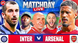 Match Day Live  Inter Milan 10 Arsenal [upl. by Kciredes901]