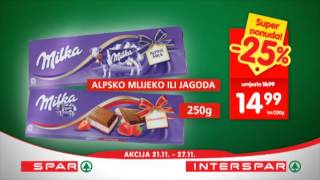 Spar amp Interspar akcija 3 artikla od 22112012 [upl. by Aikit]