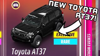 How to get the new TOYOTA AT37 in Forza Horizon 5 FREE [upl. by Mehcanem]