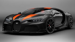 Engine Sim Bugatti Chiron Super Sport 300 W16 QuadTurbocharged [upl. by Nnovahs]