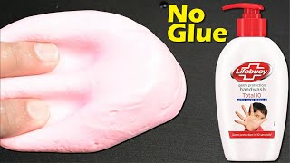 LIFEBUOY BUTTER SLIME HOW TO MAKE BUTTER SLIME WITH LIFEBUOY HAND WASH AND FLOUR WITHOUT GLUE BORAX [upl. by Darsey]