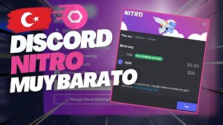 DISCORD NITRO BARATO Método para Suscribirte a Discord NITRO 2024  ¡¡Más del 80 de AHORRO [upl. by Cissie979]