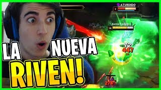 😲¡EL REWORK DE RIVEN YA ESTA AQUÍ POR FIN • NUEVAS ANIMACIONES RIVEN [upl. by Lura]