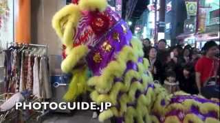 Yokohama Chinatown Chinese New Year 2013 横浜中華街 春節 [upl. by Anahsohs]